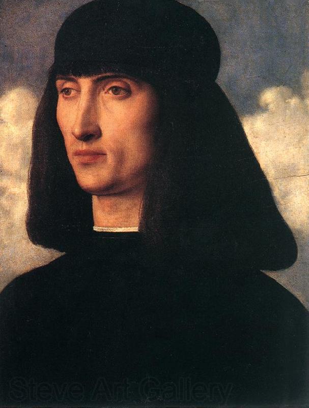 BELLINI, Giovanni Portrait of a Young Man  68lkj Spain oil painting art